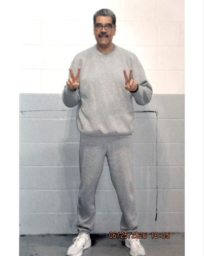 Nicolás Maduro en unas fotos recientes publicadas en redes sociales.