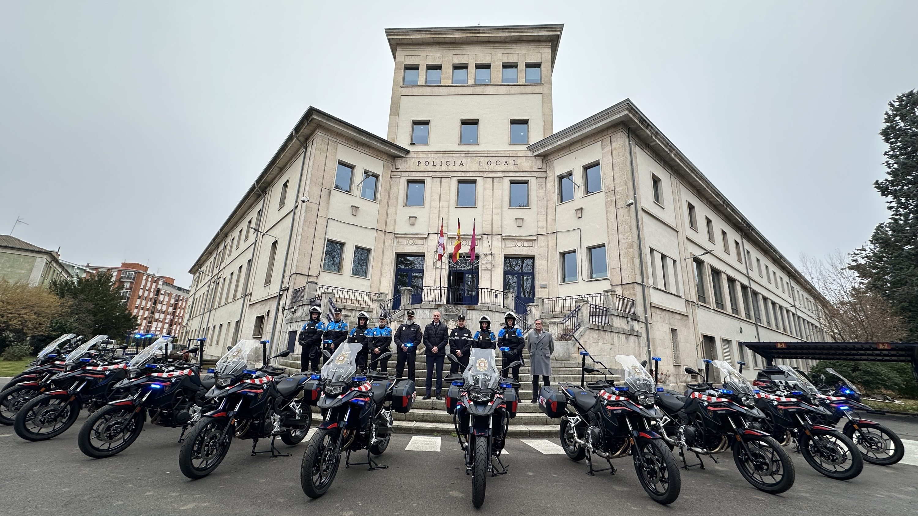 La Policía Local del Ayuntamiento de León renueva su flota de motocicletas