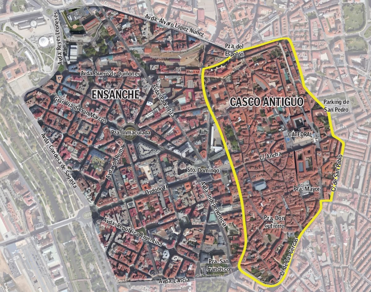 Mapa interactivo con las calles definitivas de la Zona de Bajas ...
