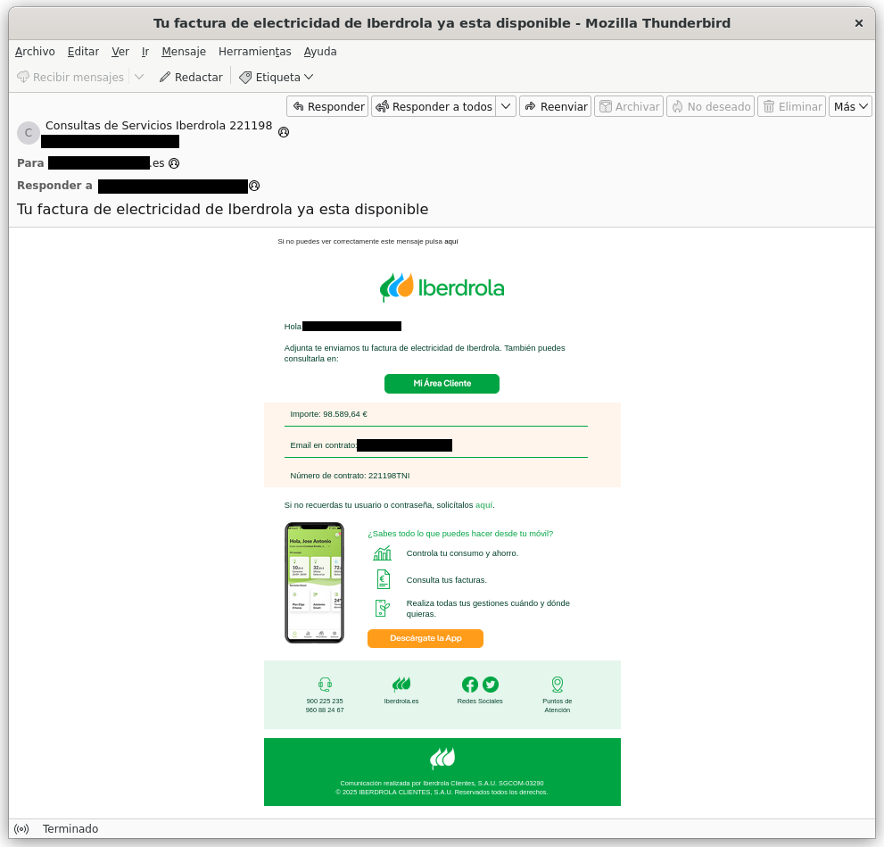 La Guardia Civil alerta de una nueva estafa que suplanta a Iberdrola y ...