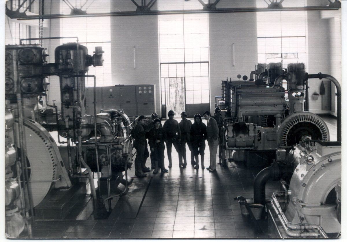 Sala de máquinas de La Herrera II.