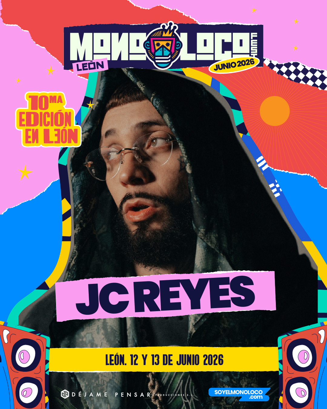 JC Reyes, estrella mundial de la música urbana, cabeza de cartel de ...