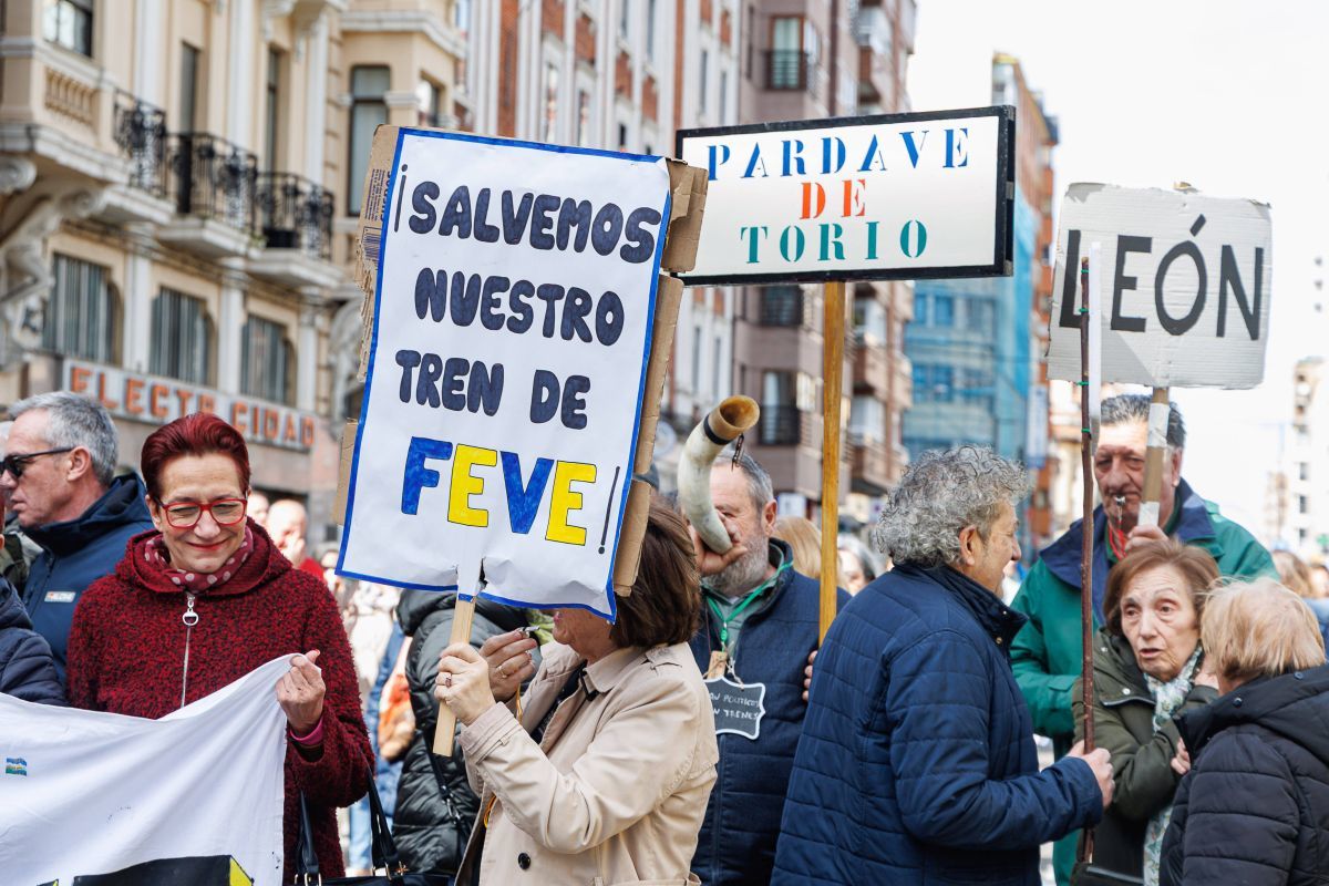 El movimiento de lucha de Feve se pone en marcha en León